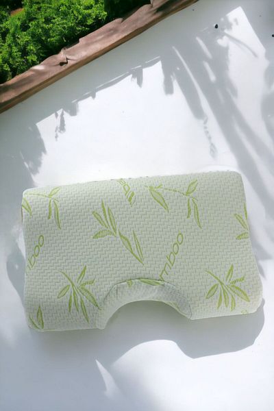 Evene Orthopedic Pillow Visco Pillow Bamboo Pillow Orthopedic Pillow with Neck Support Neck Hernia Model 3
