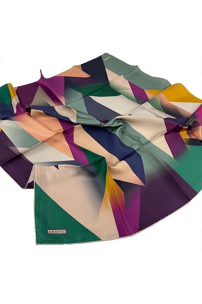 Armine Φουλάρι Twill Silk Nostalgia 8424d-82