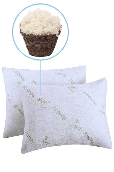 Evene Wool Pillow Pure Natural Sleeping Pillow Merino Wool Antiallergic 1500 gr 2 Pieces with Special Bag