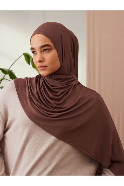Femple Modest Μικρό πρακτικό σάλι ζέρσεϊ Premium |   Χρώμα: Καπουτσίνο |   Ραμμένο με πηγούνι |   Μέτρο: Νεαρός-παιδί |   Στιγμιαίο Hijab