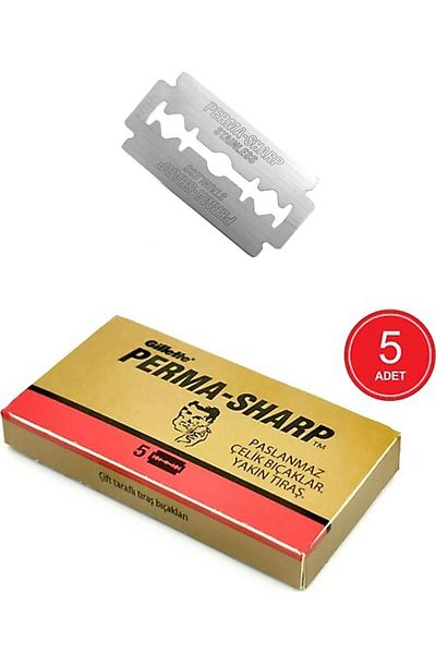 Permasharp 50 Pieces of 10 Pack Sheet Full Razor - Original