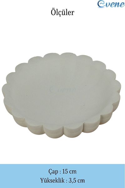 Evene Organizer μακιγιάζ Λευκό Χρώμα Καλλυντικό Μακιγιάζ Organizer Flower Model