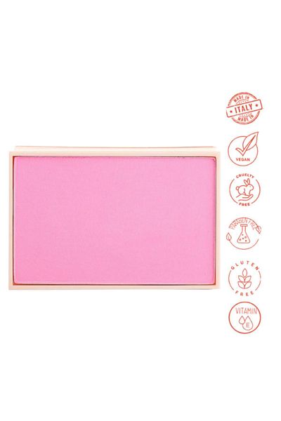 Dora Joy Refill / Refill Matte Powder Blush 01 Wild Pink Powder Blush Vegan with Vitamin E
