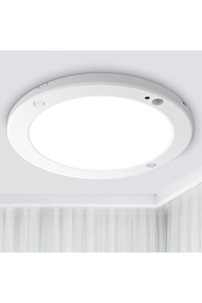 Cata 20 W Sensörlü Led Panel - Beyaz Işık (6500K) - Beyaz Kasa - Yuvarlak - Sıva Üstü - Ct-9247b