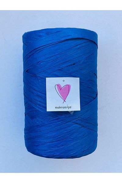 Makromİps 100g Soft Raffia - Χαρτί, Φυσικό Καπέλο και Τσάντα Πλεκτό Καθρέφτης Raffia