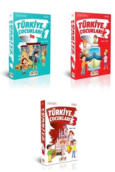 Kaliteli Eğitim Yayınları Türkiyeli Çocuklar 1,2,3 Set 3'lü Set 30 Kitap 2025