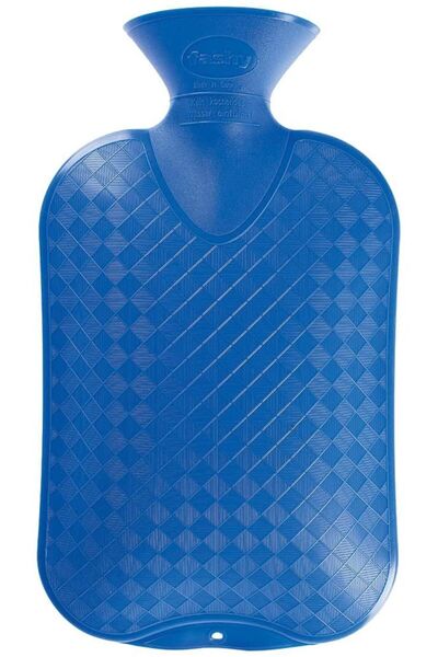 Fashy Mavi Düz Sıcak Su Torbası 6420-54, Rahatlatıcı ve Güvenli Isıtıcı Aksesuar