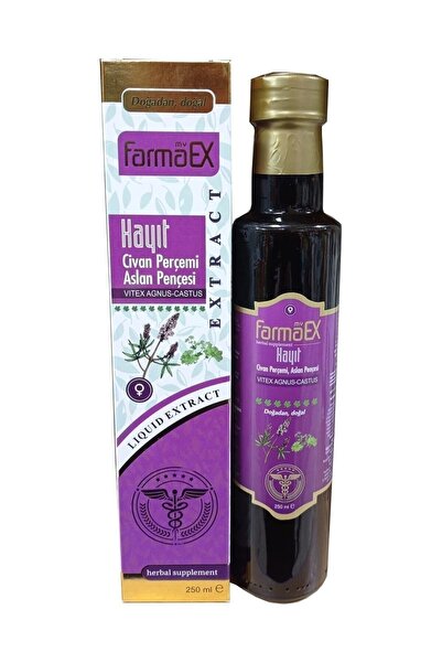 farmaex Hayıt Civan Perçemi Aslan Pençesi Ekstraktı 250 Ml