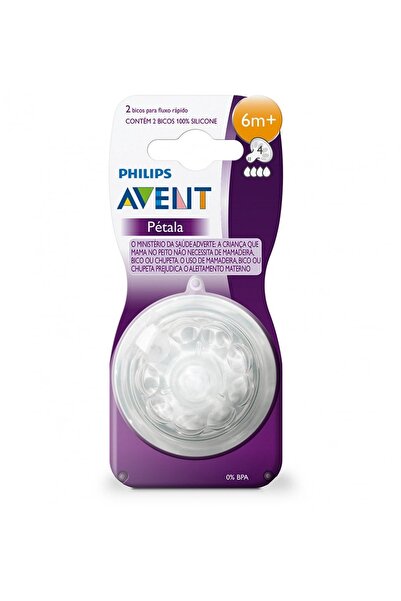 Philips Avent Natural Biberon Emziği 4 Numara 6m+ 2li