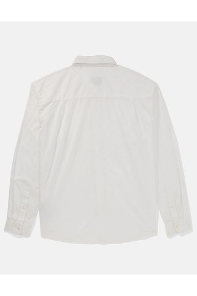 AMERICAN EAGLE AE Poplin Everyday Button-Up Shirt