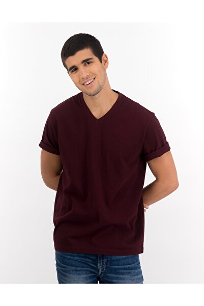 AMERICAN EAGLE AE Super Soft Icon V-Neck T-Shirt - Relaxed Fit