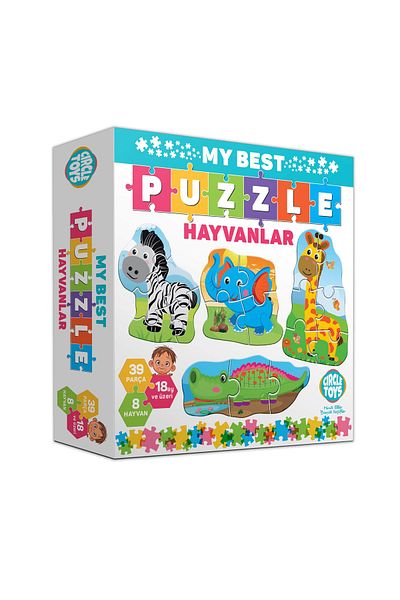 Circle Toys My Best Puzzle - Animals Design