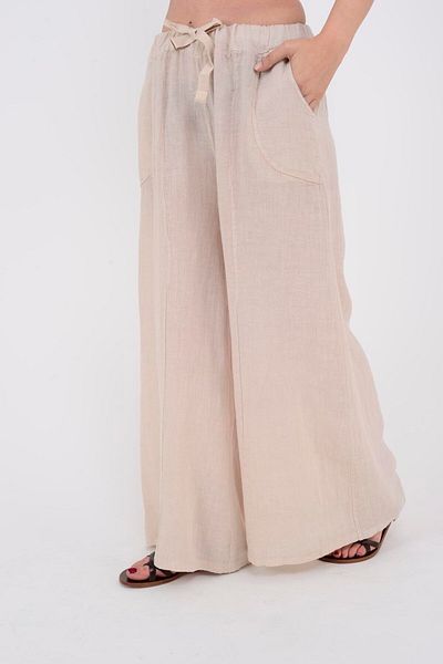 Park Moda 3827 Plain Linen Trousers