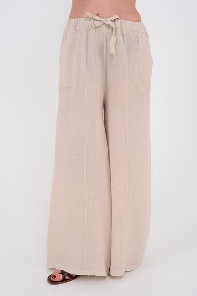 Park Moda 3827 Plain Linen Trousers