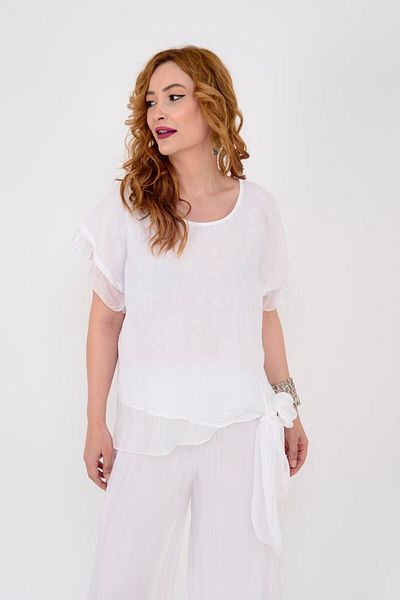 Park Moda 7133 BLUZ DE LEANȚ DECOLTAT SPATE