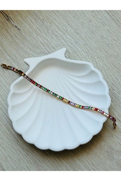 Çelik Waterway Zircon Stone Bracelet