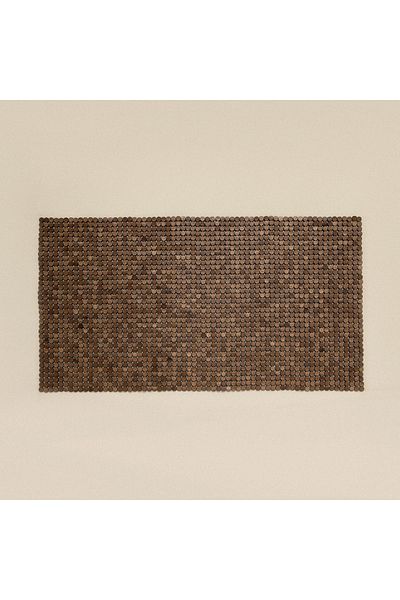 Chakra Gomez Wooden Mat 70x130 Cm Natural