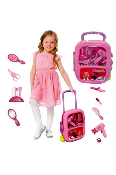 SAZE ZEY2029 Valizli Güzellik Seti Güzellik Set Bavulum, kolay taşınabilirliği sayesinde