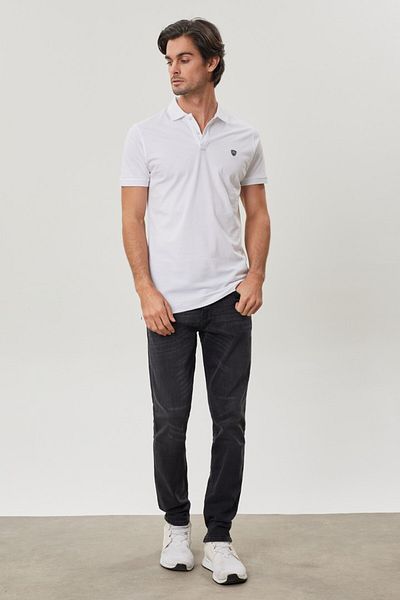 Tony Montana Ανδρικό μπλουζάκι Basic Polo Neck - 100% βαμβάκι