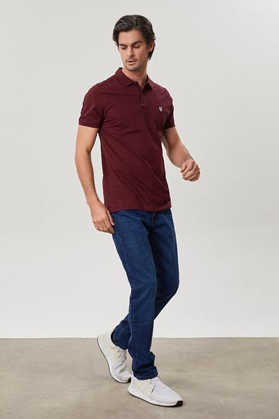 Tony Montana Ανδρικό μπλουζάκι Basic Polo Neck - 100% βαμβάκι
