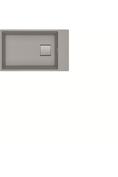 Franke Granit Eviye Kubus 2 Kng 110-62 Stone Grey Tek Gözlü Damlalıksız