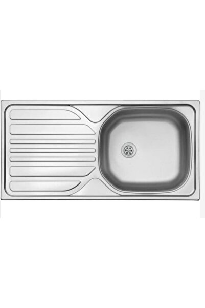 ukinox Barton Evye, Tek Hazneli, Dekorlu, Sol Damlalıklı, Tezgah Üstü