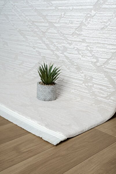 MOQA HALI Luna 1002 Krem Dokuma Halı