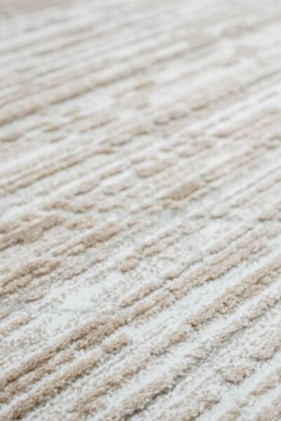 MOQA HALI Luna 1009 Bej Dokuma Halı