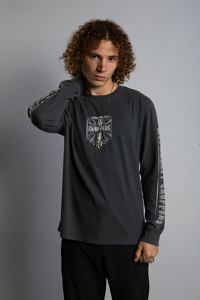 Overdrive Tricou cu mânecă lungă West Coast Choppers Saint