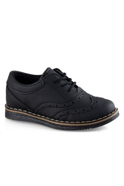 MAGIC SHOES Unisex dětské černé denní ortopedické užitečné sezónní boty
