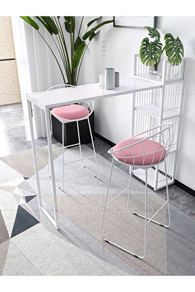 larissa design Mutfak Ada Ve 2 Sandalye