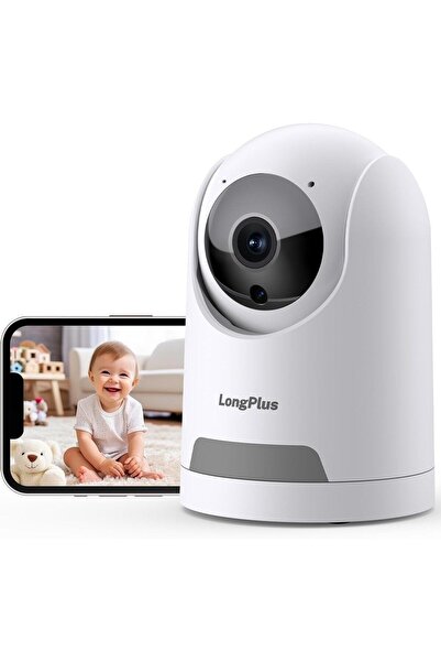 Kadraj Longplus Bebek Kamerası 360° Panoramik Kamera Ve Evcil Hayvan, Monitör...