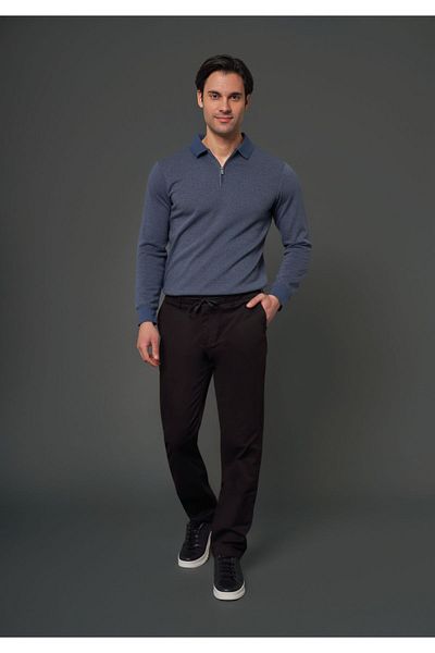 Tony Montana Παντελόνι Jogger Comfort Fit Gabardine Fabric