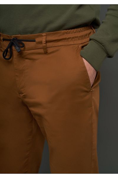 Tony Montana Παντελόνι Jogger Comfort Fit Gabardine Fabric