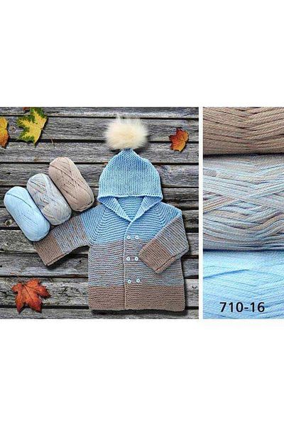 Himalaya Everyday Symphony / Light Blue |   Milk Brown / 71016 / Pack of 3