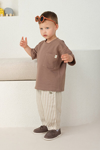 Mioma Kids Pocket T-Shirt Mink