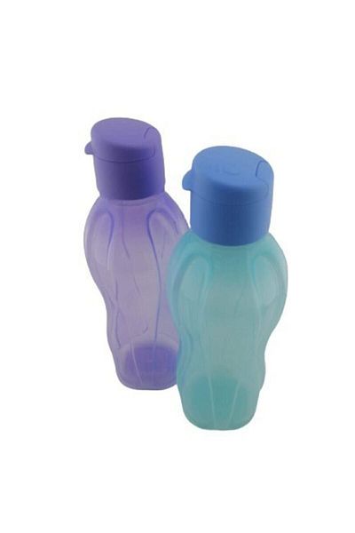 Tupperware Eco Bottle 750 Ml 2 Pack - Blue - Lilac (new)