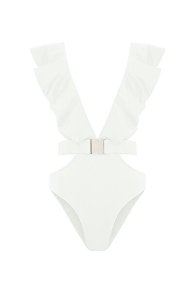 if you love me now NEGRONI WHITE SWIMSUIT