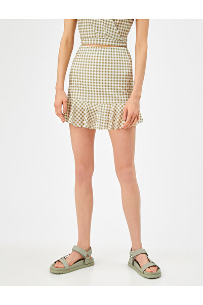 Koton Spódnica w kratkę mini