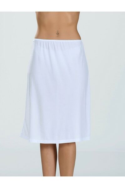 Lorelm Etek Altı Astar Dizaltı Beyaz Renk Jipon