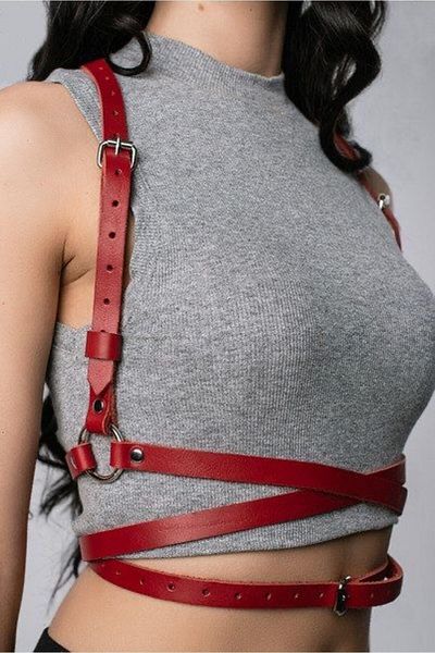 Aysilce Fancy Leather Harness
