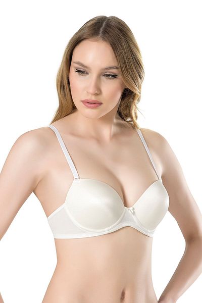 Fabony 3001 Basic Empty Cup Single Bra with Cut Out Sides