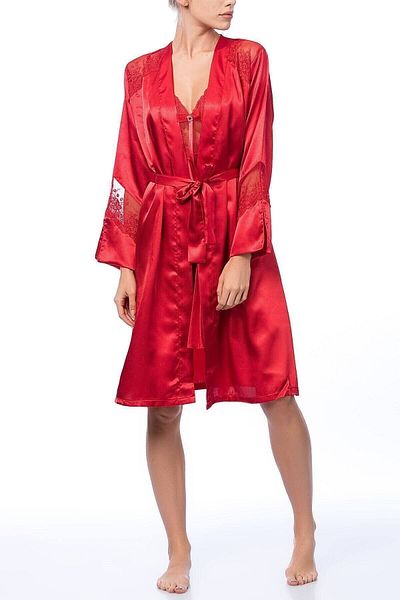 Nurteks Set kimono roz pentru femei