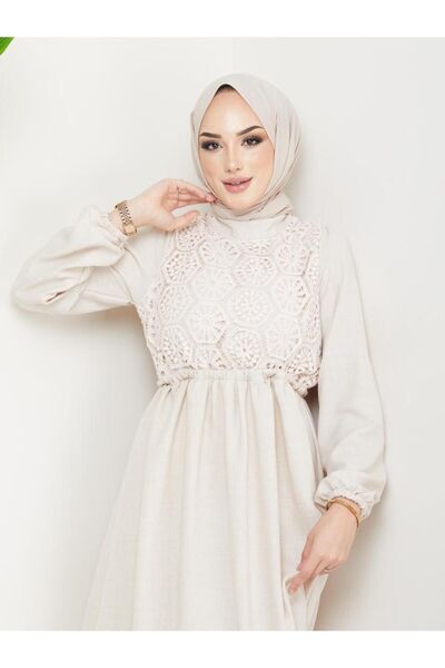 Moda Krash ΚΑΛΟΚΑΙΡΙΝΟ ΦΟΡΕΜΑ ΛΙΝΟ ΛΕΠΤΟΜΕΡΕΙΑ ΔΑΝΤΕΛΕΣ