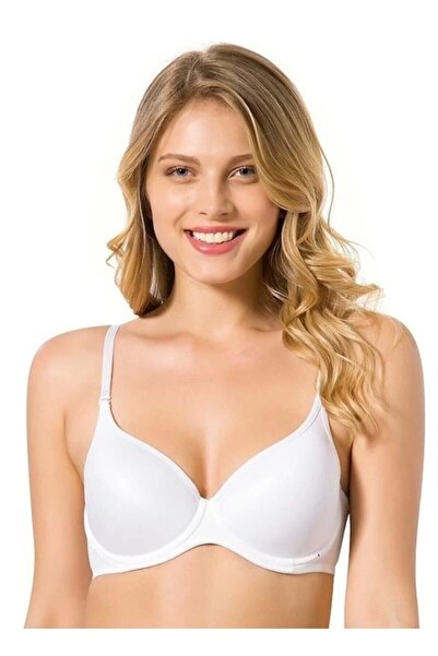 Le Jardin Λευκό Pufidik Καλυμμένο Σουτιέν χωρίς υποστήριξη Νέα σεζόν (1 Τεμάχιο Οικονομικό)