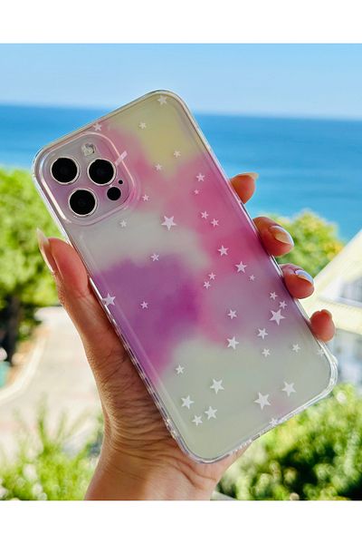 Go Aksesuar حافظة سيليكون بنمط طباعة متوافقة مع هاتف Iphone 12 و12 Pro