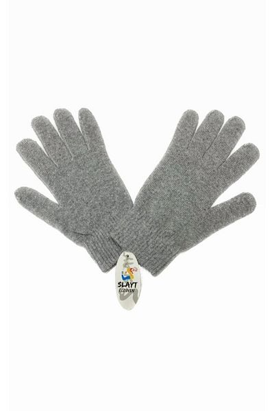 Slayt Unisex Knitwear Wrist Elastic Fingered Snow Gloves Standard