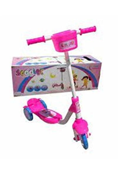 burak toys Pembe Renk Çocuk Scooter