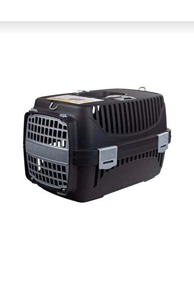 IRAK PLASTİK Irak Plastik Kedi Ve Köpek Taşıma Kabı No:1 (32,5x48x31cm) Gri