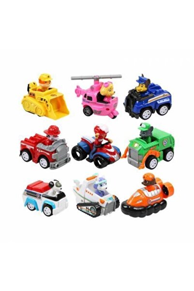 Tek Favorim Paw Patrol Set with 9 Vehicles and 9 Figures Paw Patrol Set with 9 Vehicles and 9 Figures